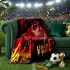 Football Spirit Ya-mal Coperta Leggera Ideale Coperta da Letto Perfetta per Viaggi, Campeggio, Soggiorni, Uffici, Divani, Regalo di Natale per Fan