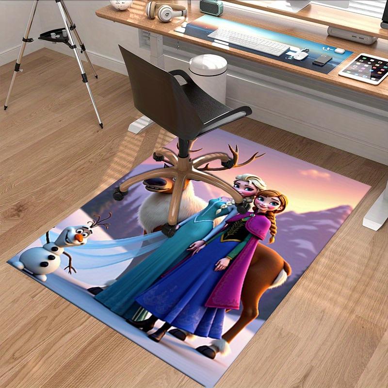 1pc. Elsa & Anna Frozen Themed Home Office Chair Rug Outdoor Carpet Gift Setz041107