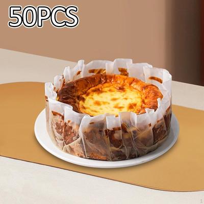 50 stück Air Friteuse Papier Backen Öl Beständig Runde Blätter Einsätze Liner für Drumsticks
