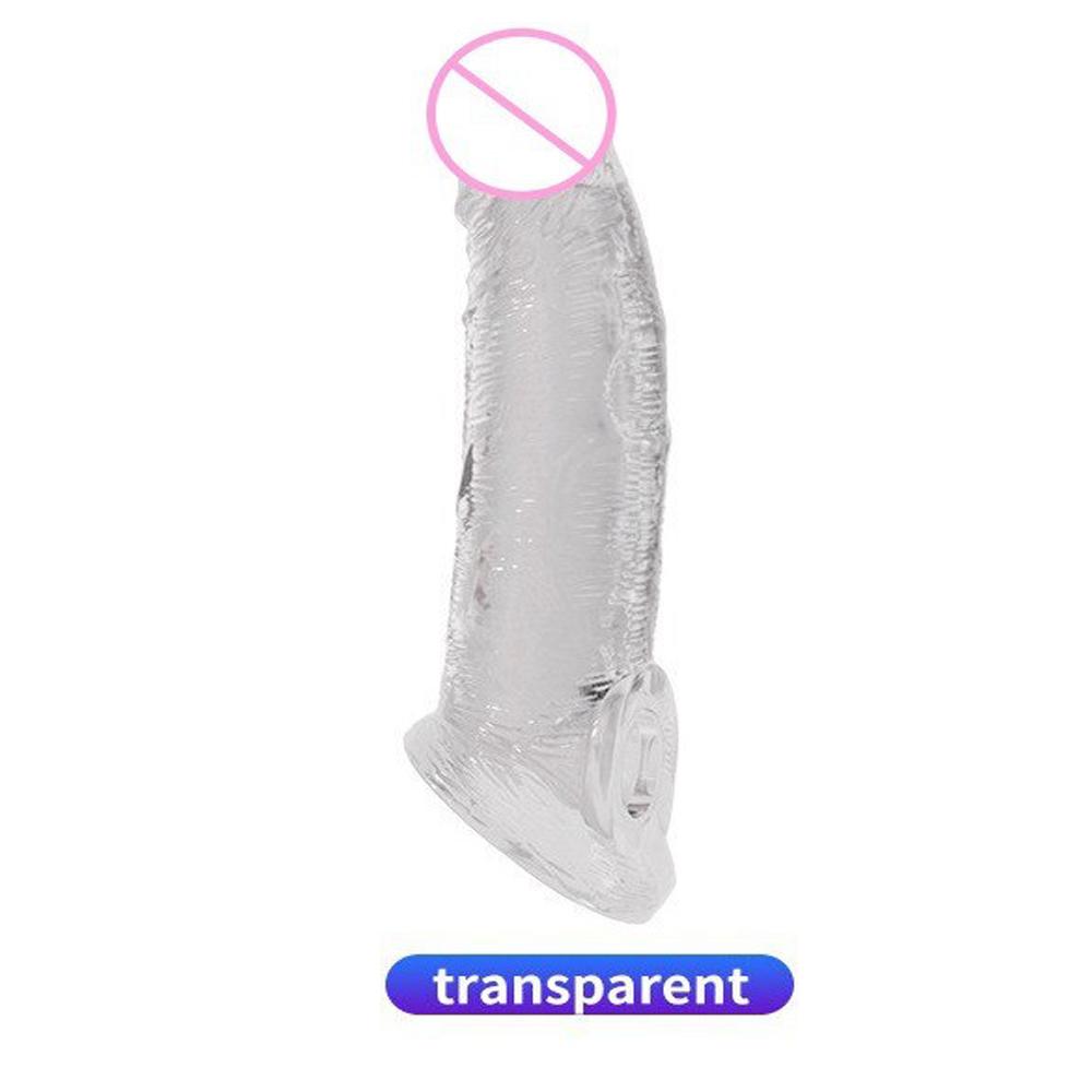 Erotic Sexy 4 Culori Realist Extensor Mânecă Penis Mânecă Cock Mărire Penis Întârziere Ejaculare Prezervativ Reutilizabil Jucării Sexuale pentru Bărbați