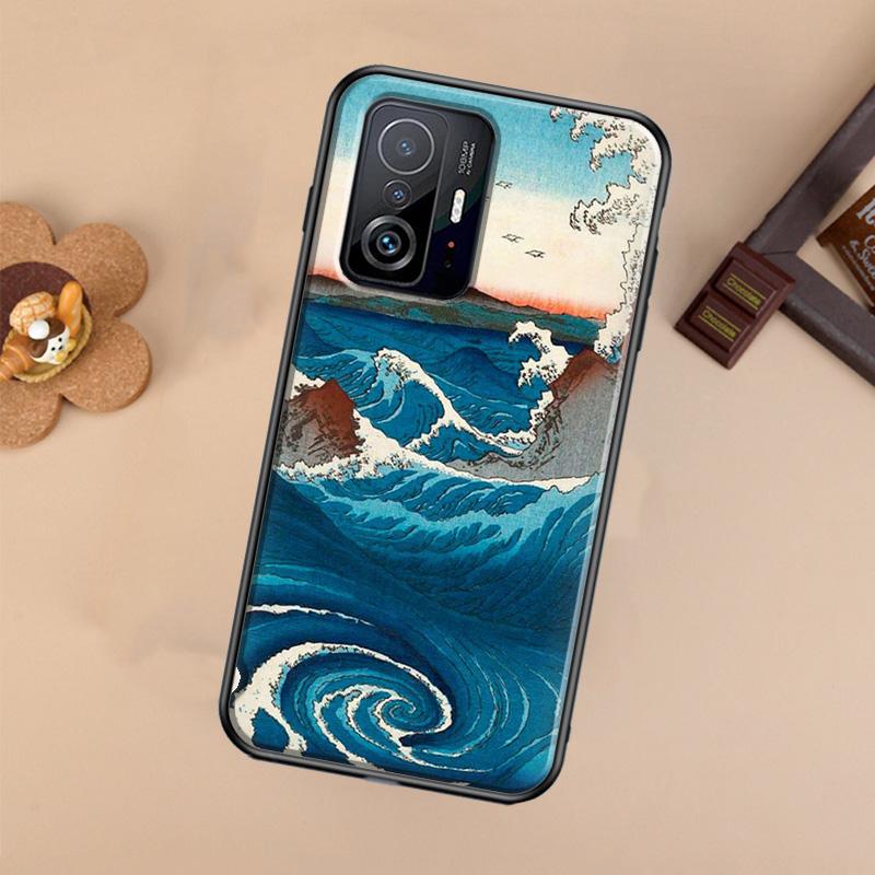 

Японский Волновой Арт Чехол Для Xiaomi POCO X7 X6 X5 X3 Pro F3 F5 F6 M6 Pro 13 14 Ultra 11T 12T 13T 14T Pro Обложка POCO X4 Pro 5G