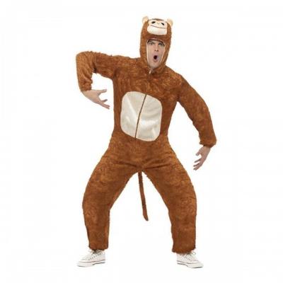 Smiffys Unisex Adult Monkey Bodysuit