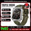 Orologio Smart Sportivo da Uomo per Esterni Batteria Grande 1400mAh Impermeabile Chiamata Vocale Musica Ossigeno nel Sangue Sport Smartwatch uomo donna Fitness