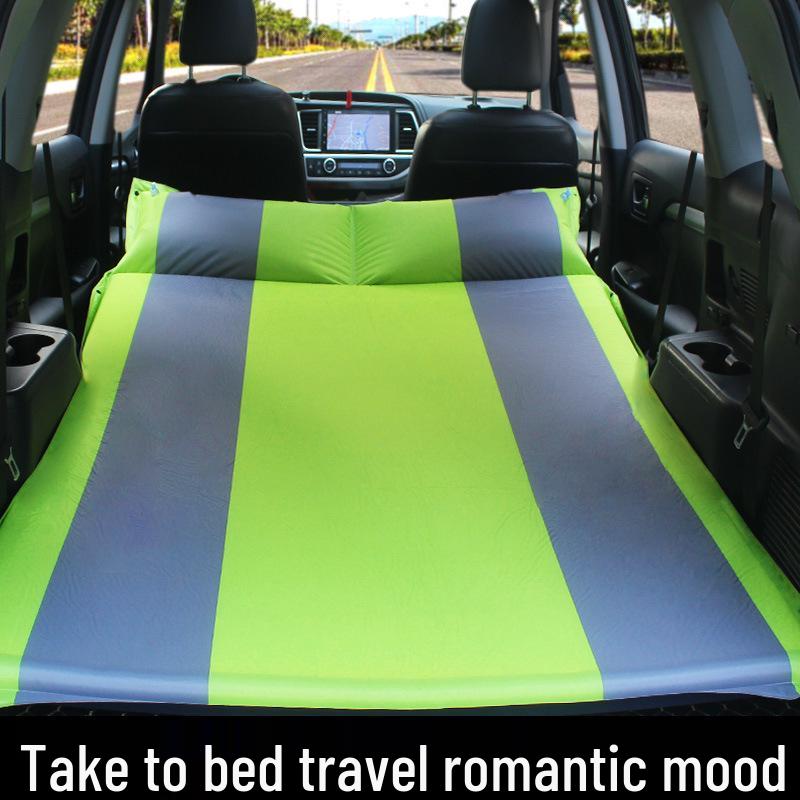 Automated Inflatable Car Mattress for SUV Trunks and Rear Seats