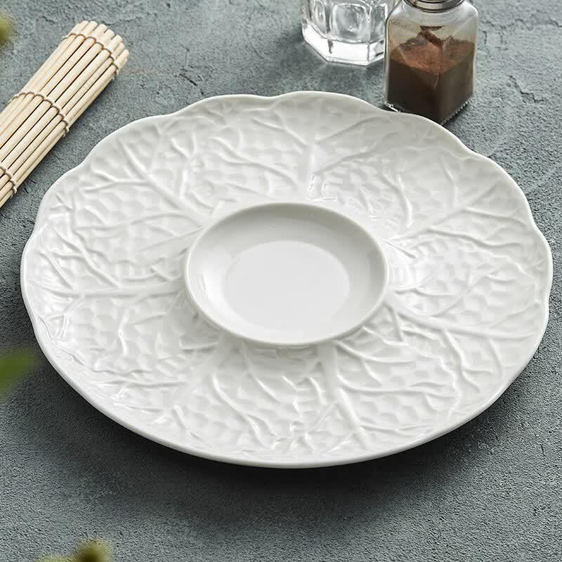 VAKADA Ceramic Western Dinner Plate