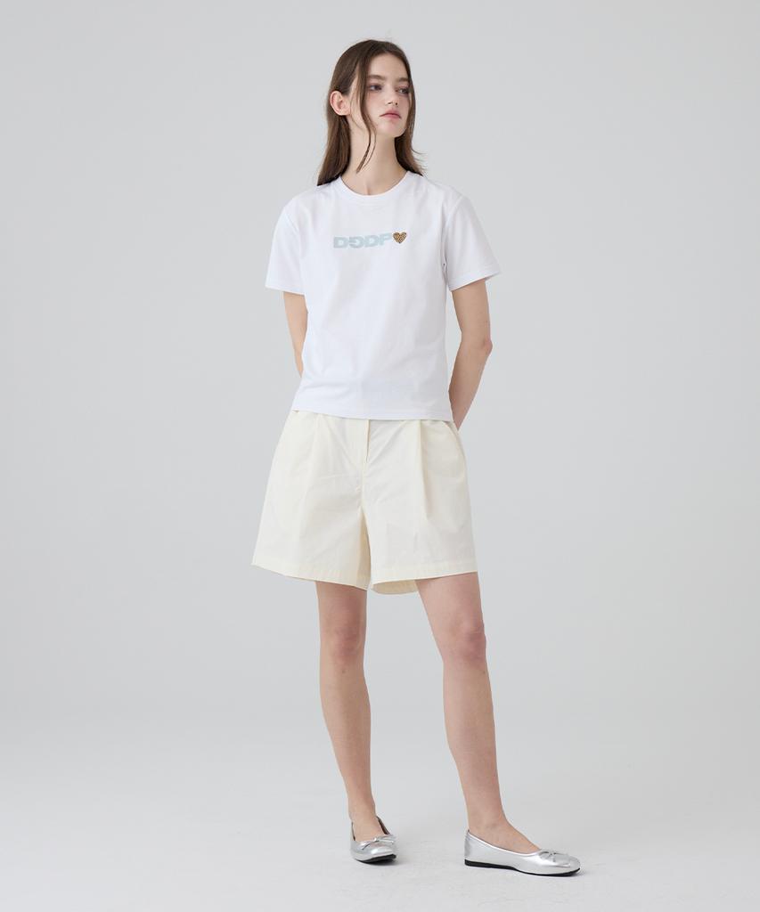 DANGLEDROP Dgdp Bermuda Cotton Shorts_Ivory