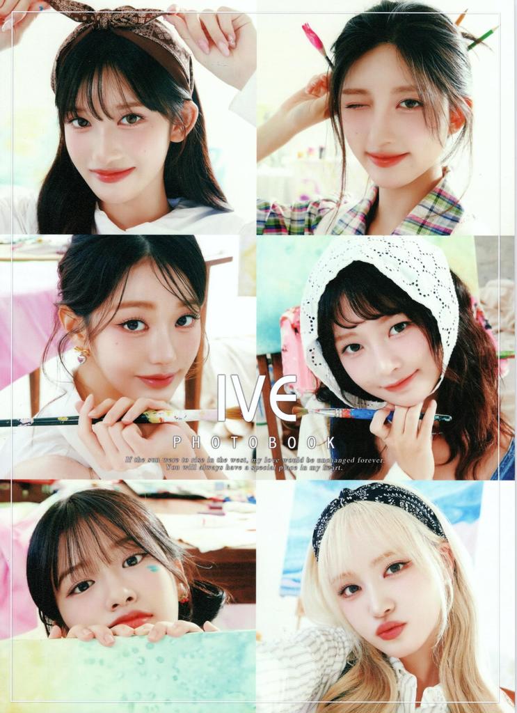 IVE Goods Photo Book Premium Photo Book Large Photo Book K-POP