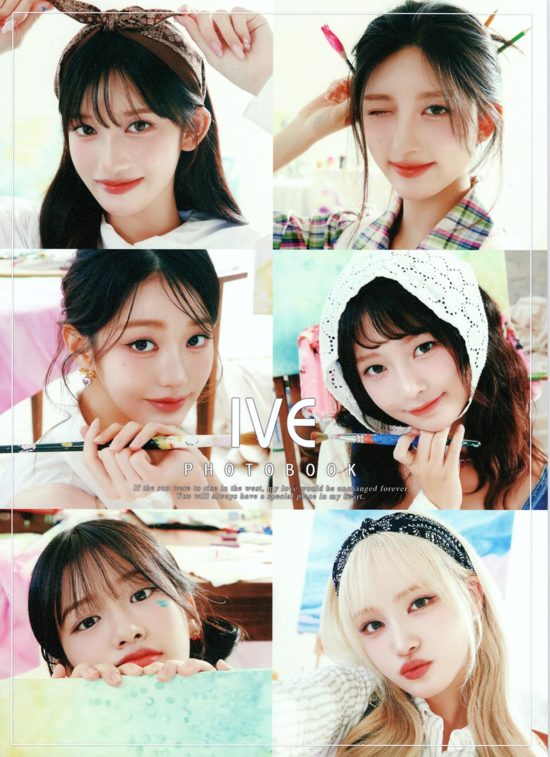 

IVE Товары Фотобук Премиум Фотобук Большой Фотобук K-POP розовый