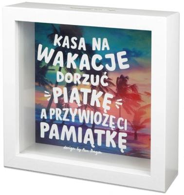 Prezent Skarbonka Kasa Na Wakacje Dorzuć Piątkę
