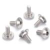 6 Pcs M5 x12.5mm Motorcycle Fairing Bolts Seat Bolt Body Shell Stainless Steel Fairing Screws Kits For Suzuki GSXR600 GSXR750 GSXR1000 GSX1300R