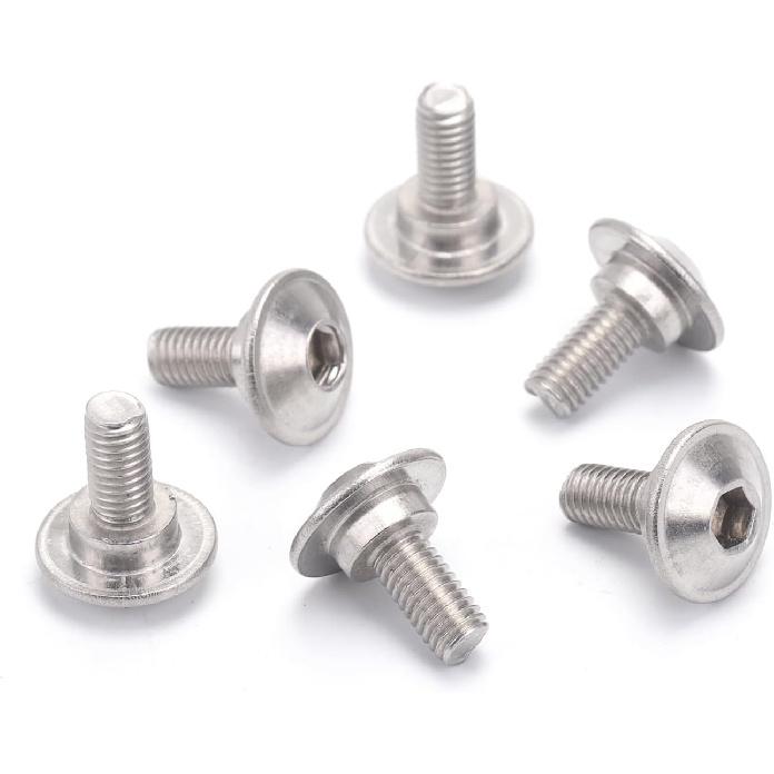 6 Pcs M5 x12.5mm Motorcycle Fairing Bolts Seat Bolt Body Shell Stainless Steel Fairing Screws Kits For Suzuki GSXR600 GSXR750 GSXR1000 GSX1300R