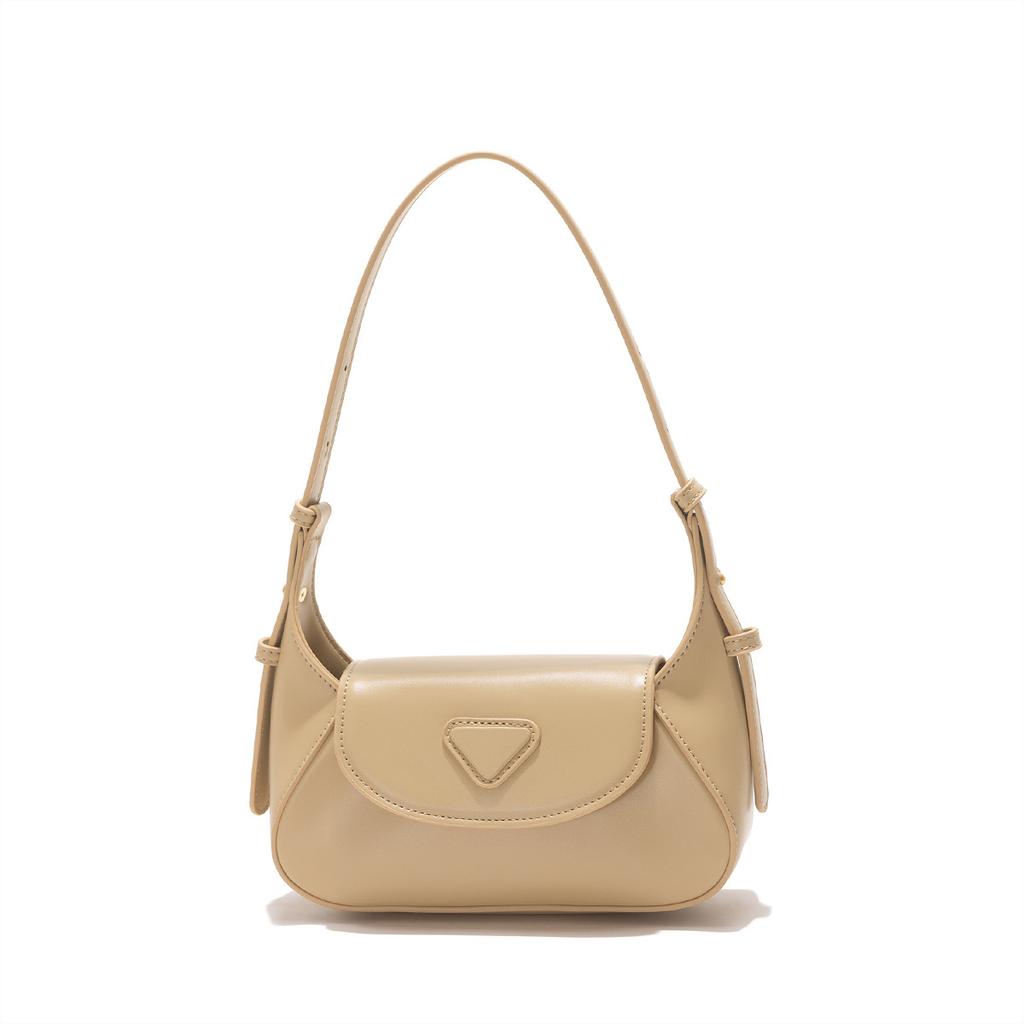 2024 Summer New Niche Design Elegant Underarm Baguette Bag for Women, Fashionable Versatile Shoulder and Crossbody Commuting Bag