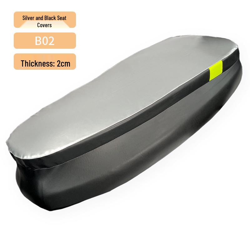 Thickened Velvet Electric Scooter Seat Cover: Comfortable, Durable, Sun-Proof, Shock-Absorbing, and Height-Enhancing for Enhanced Riding Experience