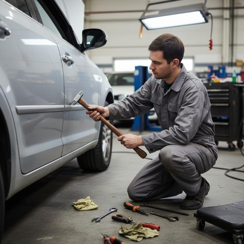 Dellenentferner Auto Dellenentfernung Formhammer Reparatur Nivellierhammer Leichtes Werkzeug zur Karosserieinstandsetzung