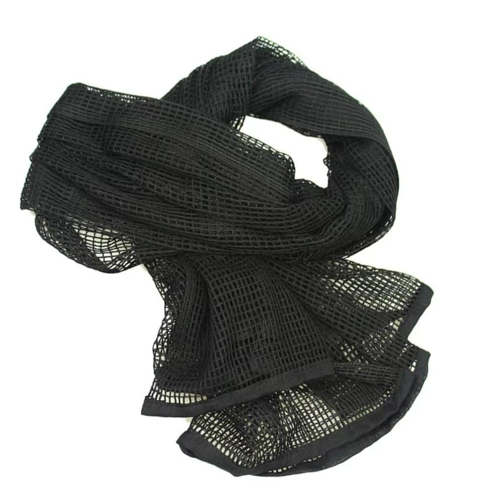 Camouflage Head Wrap Breathable Netting Neck Scarf Durable Mesh Scarf  Outdoor Sports
