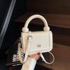 Simple high-end portable small square bag 2025 summer new niche trend fashion casual versatile shoulder women's bag