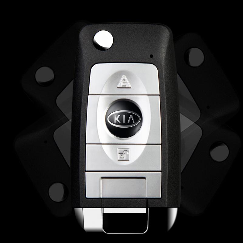 2026 Gorące Naklejki Samochodowe 2/5/10 szt. 14mm Naklejki z Emblematem na Kluczyk Samochodowy Do KIA Sportage Ceed Sorento Cerato Optima Picanto Rio Soul Niro So