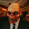 3D Stereo Halloween Ghost Mask Realistic Demon Face Cover Scary Zombie Mask  Halloween Parties
