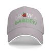 Men Women Grow A Garden Hats Trendy Baseball Cap  Sun Hat Travel Headewear Adjustable