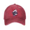 Trend Neutral Weekend Leisure Vitality Abstract Brushstroke Typography Washed Baseball Cap Outdoor For Womens Unisex FeUnisex