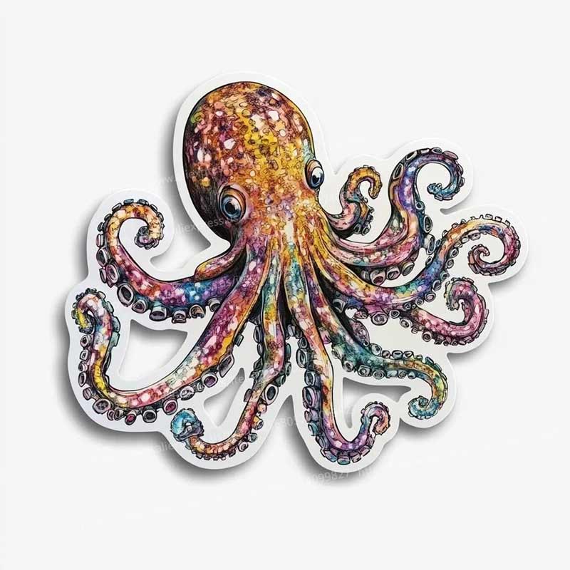 Octopus Tentacle Car Sticker Vinyl Decal Waterproof Rear Window Motorcycle Camper Bumper Truck Laptop Decoration Y210