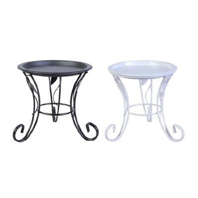 Elegante Soporte Metálico para Plantas Soporte Expositor para Macetas Textura de Hierro Soporte para Plantas Adecuado para Residentes y Amantes de las Plantas