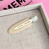 UXSL Fashion Frosted No Trace Hair Clip Women Summer Jelly Color HairPins Bangs Clip Women Girl Makeup Clip Barrettes Headdress