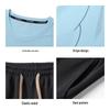 EASTERN CAMEL Men's Summer Ice Silk Sports Two-Piece Set