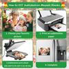 30pcs 7.5*5.5cm Sublimation Magnet Blanks Sublimation Blank Fridge Magnets Personalized for DIY Kitchen Office Decorative