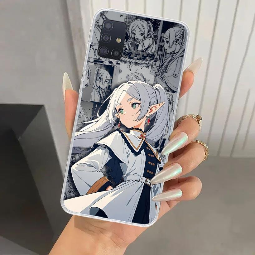 

Frieren Beyond Journeys End Phone Case for Samsung Galaxy A52 A32 A22 A12 A02S A50S A30S A10S Note 20 Ultra 10 Plus S10 A31 A20 Samsung A31