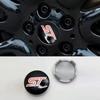 BQYI9 4Pcs 54mm ST Wheel Center Cover Hub Caps Car Emblem Badge For Ford Mondeo Mustang Focus Fiesta ST Logo Auto Accessories
