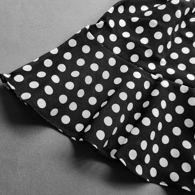 Letní Dívčí Volánkové sukně Dívčí Dívčí Minisukně s potiskem teček pro volný čas Dětská Krátká skládaná sukně pro dívky Oblečení