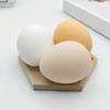 Simulated Egg Stress Ball Soft Stretch Squeaky Egg Squeeze Fidget Toy Anxiety Relief Soft Stress Ball Pinch Sensory Toy