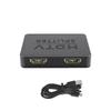 4K HDMI Splitter 1x2 HDMI Video Distributor 1 in 2 out Switch Amplifier 1080P Dual Display for PS3 PC Laptop Monitor Projector 4