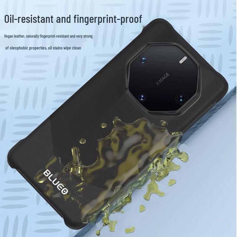 Blue Gorilla Full Leather Case for Huawei Mate60 RS Ultimate Design