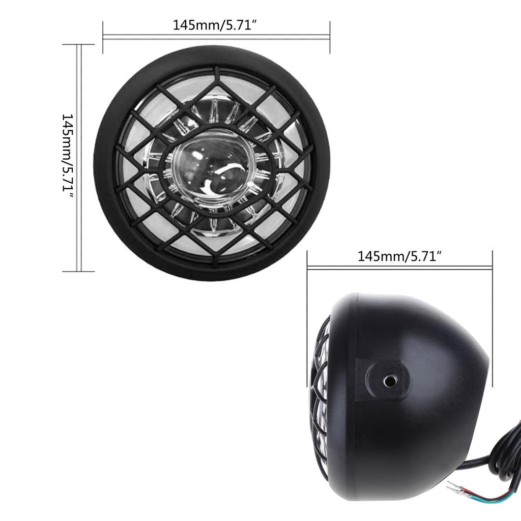 LED Auto Car Motorcycle Spotlight Fog Light Electric Vehicle Headlight-Bulb High-Beam for Sportsters XL VRSCD Waterproof