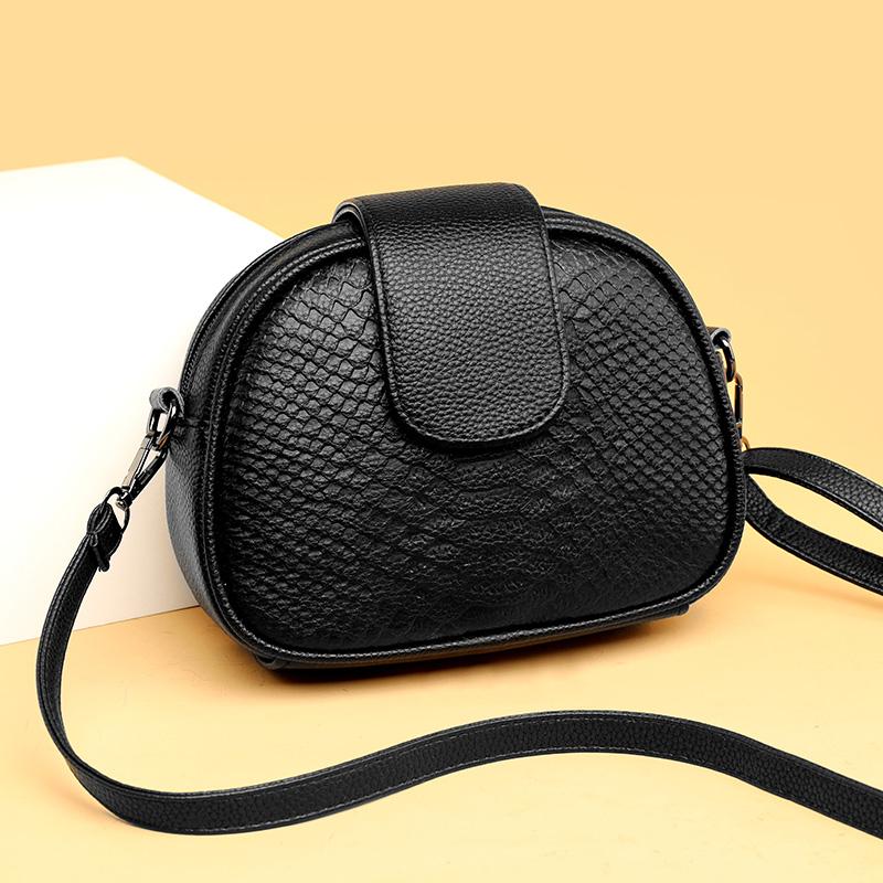 Women's Genuine Leather Bag  Messenger Bags  Small Shoulder Bag  Leather  Vintage  High Quality