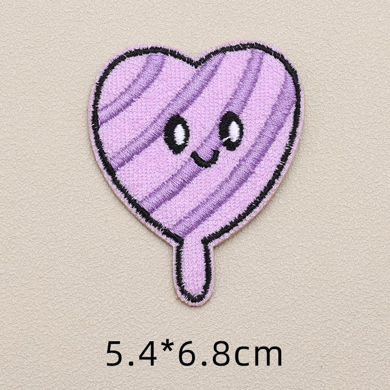 Adorable Cartoon Self-Adhesive Embroidery Patch for Clothing, Backpacks & Notebooks