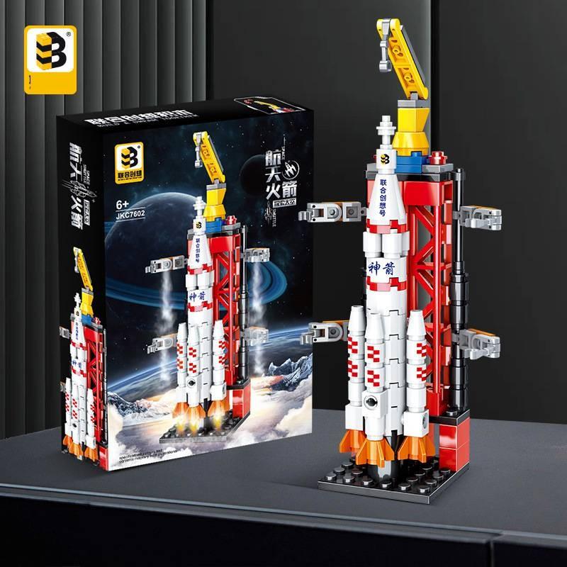 Space Assembly Rocket Building Blocks For Educational Activities And Kids Gift
