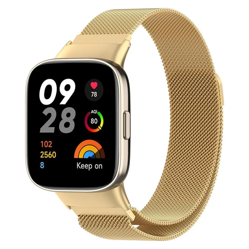 Stainless Steel Metal Strap For Redmi Watch 3 Smartwatch Bracelet Watchband For Mi Watch 3 Lite/Active/Youth Correa Band 3
