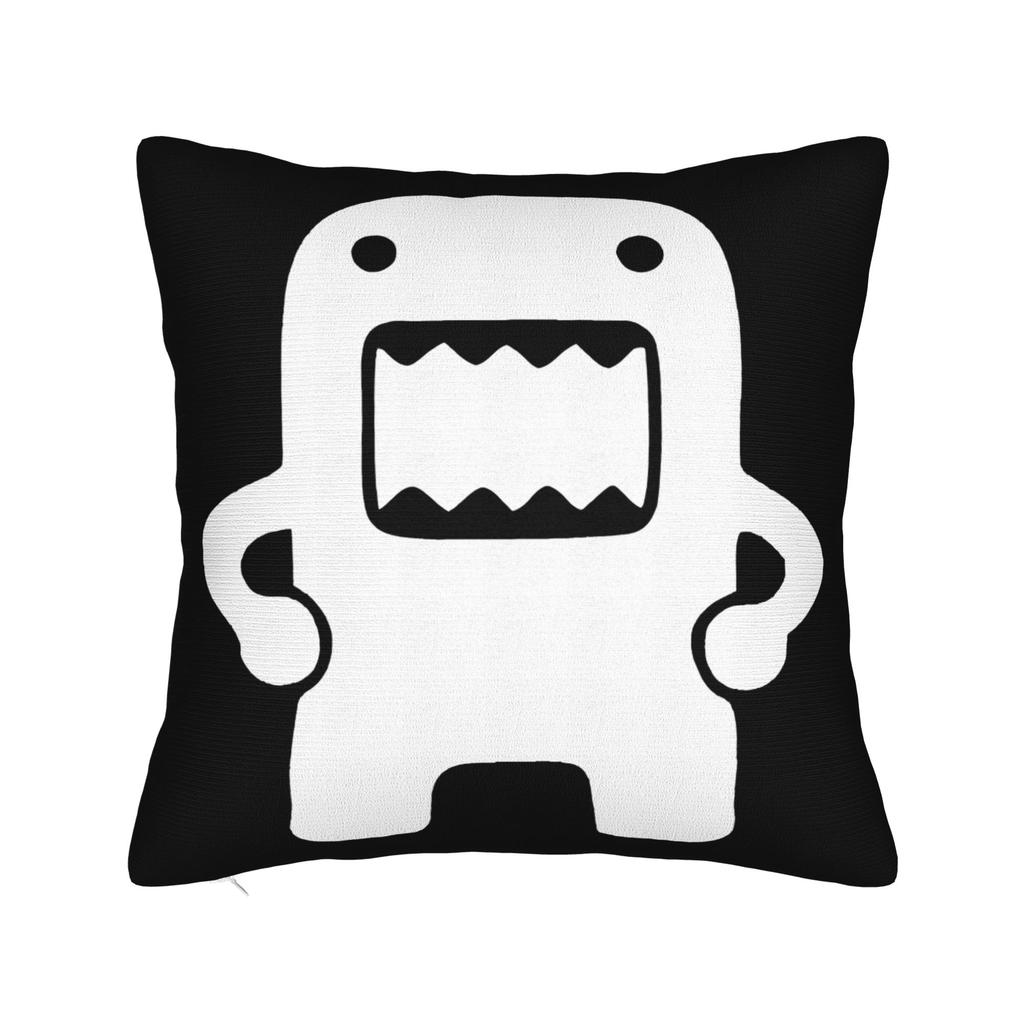 Domo Kun DJ Domo Pillowcase Polyester Cushion Cover Decorative  Pillow Case Cover Home Dropshipping 18'