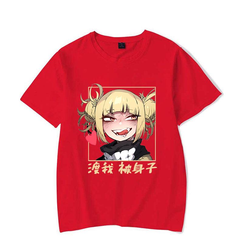 Hot Anime Himiko Toga Printed T Shirts Women Casual Tops Summer Short Sleeve Harajuku T Shirts