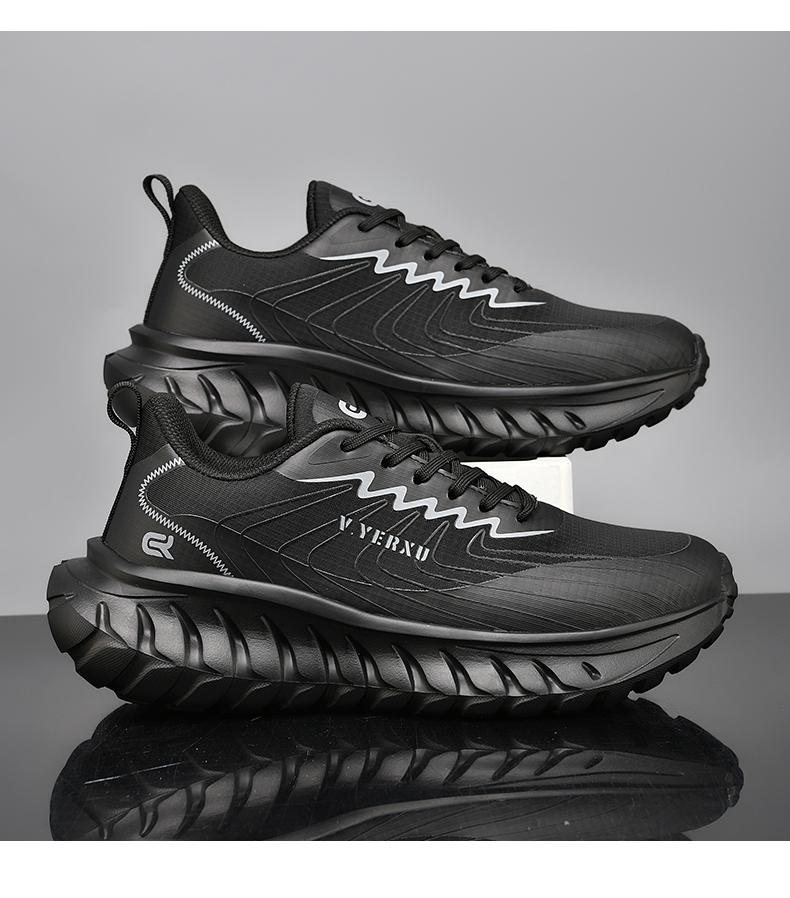 

2026 New Outdoor Men s Shoes Breathable Mesh Shoes Casual Sports Trendy Shoes Men s Women Wear-resistant Running Shoes 35 чёрный