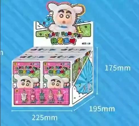 1 Costume Festa di Alta Qualità Shin-chan Cieco 1 pastello nuova serie scatola misteriosa Casuale alla moda Sorpresa Collezionabile