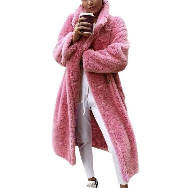 chunky teddy bear coat