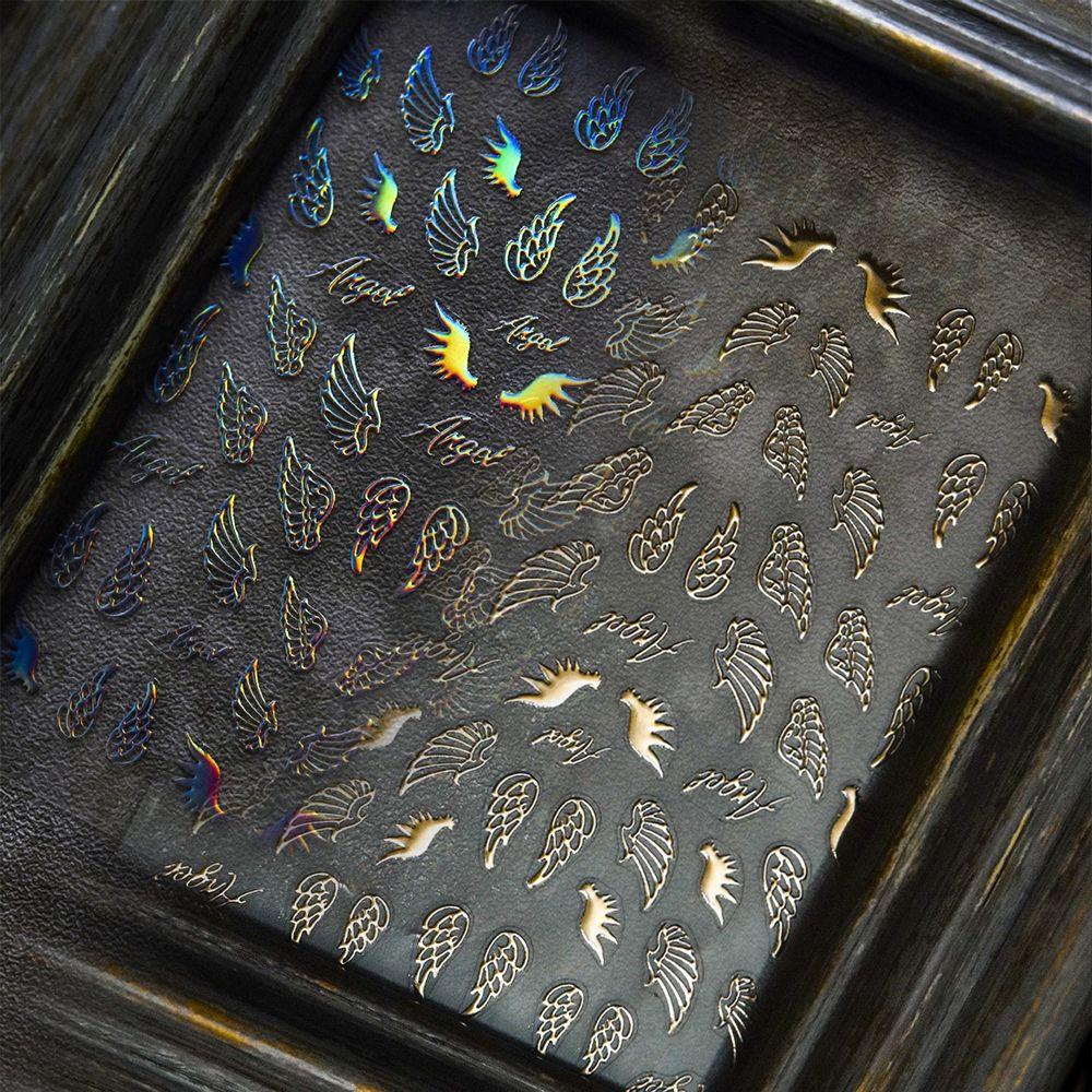 Stickers Diverse Styles 3D Angel Wings Nail Sticker Nail Decorations Nail Art Decal Manicure Tool