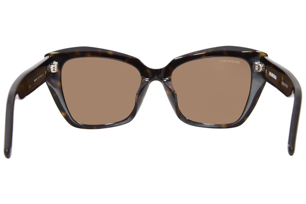 Balenciaga Asian Fit Sunglasses BB0273SA 002 Havana Brown Women's