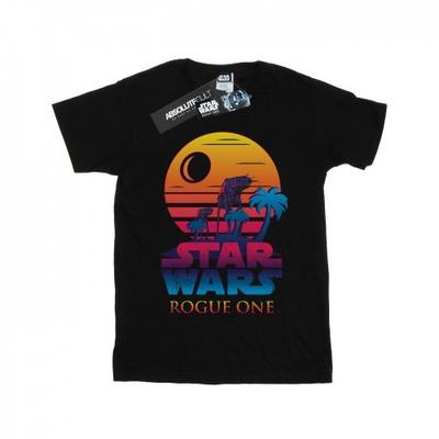 Mens Rogue One Logo Sunset T-Shirt