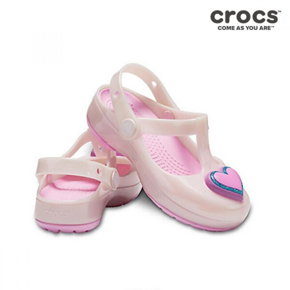 

Crocs Skies Slipper Sandals Tqj 205534 6pi Isabella Charm Clogs 115
