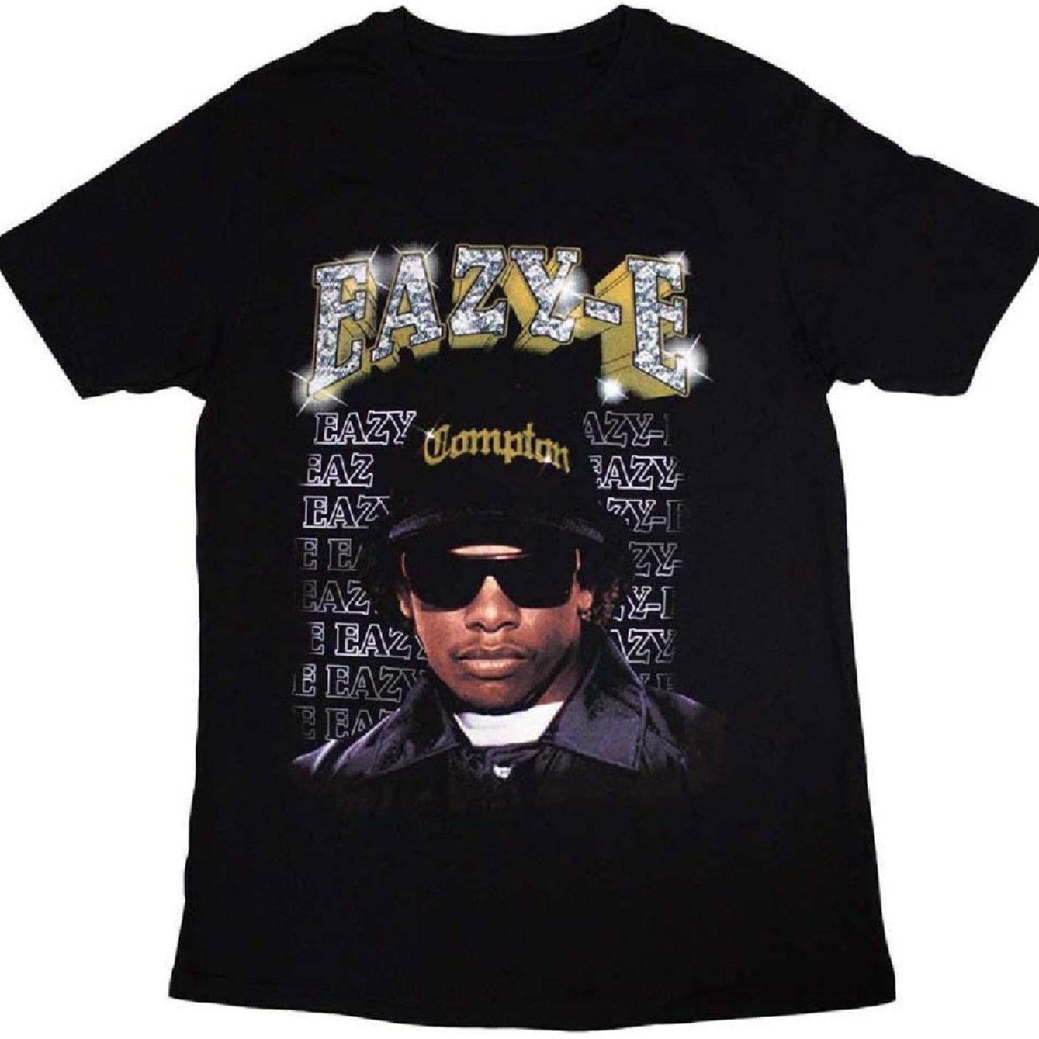 

Eazy E Compton Logo T-Shirt Black L чорний